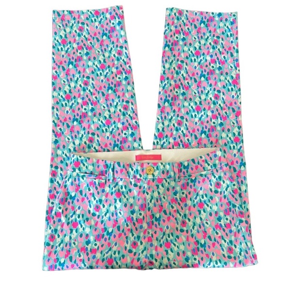 Lilly Pulitzer Pants - NWT Lilly Pulitzer Divia Stretch Hottie Dottie Pants
